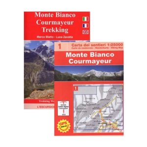 1 Monte Bianco Courmayeur 1:25000