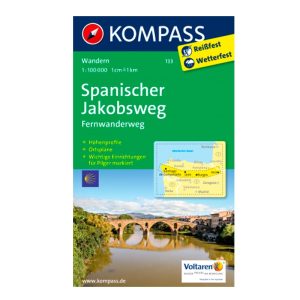 133 Il Cammino di Santiago – Tratto Spagnolo (1:100.000)