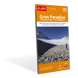 4Land n.386 Gran Paradiso (Valsavaranche – Val Di Rhemes) carta 1:25.000